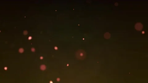 Sparks fly in different directions from a fire or fireplace Stock Footage 245374995