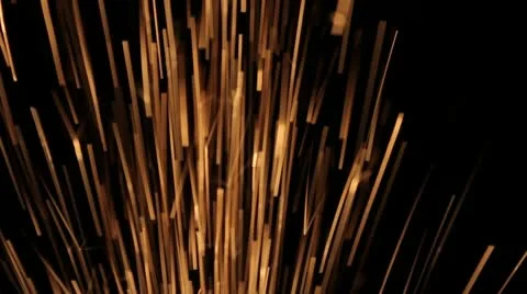 Sparks fly up Video stock 9170032
