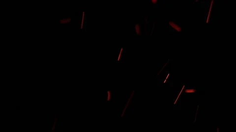 The sparks fly out of fire. Stock Footage 61191062