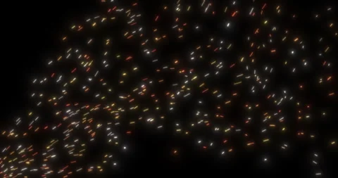 Sparks flying from the fire 41 Stock Footage 307797200