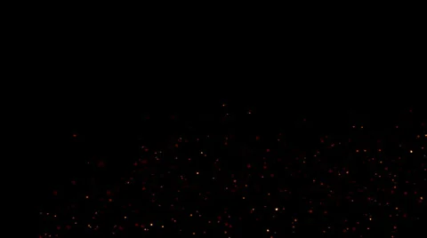 Sparks flying off of a fire in 4K Video stock 39886961
