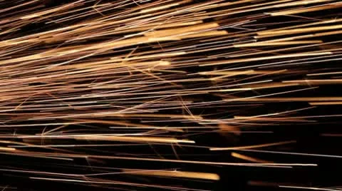 Sparks flying Stock Footage 9174267