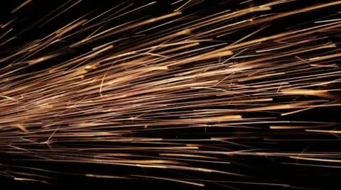 Sparks flying Stock Footage 9178080