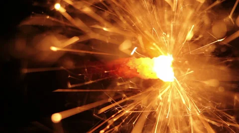 Sparks Stock Footage 32489524
