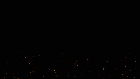 Sparks Stock Footage 138229611