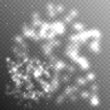 Sparks glitter special light effect Stock Illustration