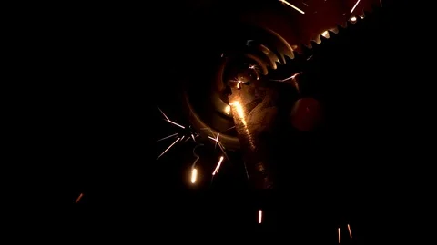 Sparks for graphic resources Stock Footage 94898974