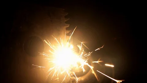 Sparks for graphic resources Stock Footage 94898975