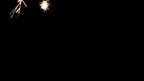 Sparks for graphic resources Stock Footage 94898980