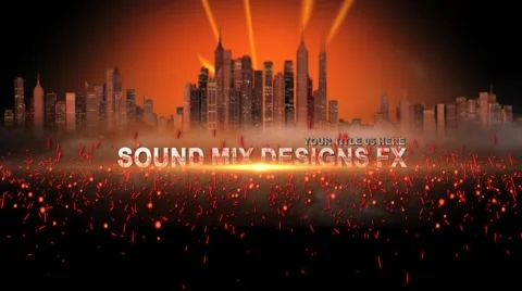 Sparks Intro Fx Trailer v2 스톡 After Effects