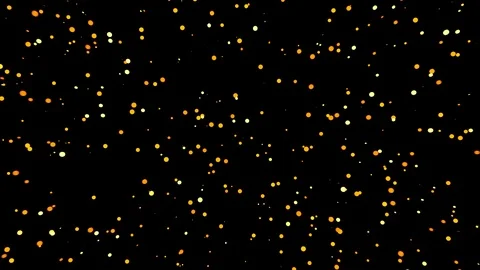 Sparks isolated on black background Video stock 113143276