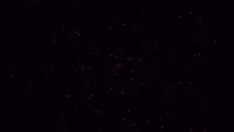 Sparks of magic floating in dark void, ethereal bokeh dust background Stock Footage 341058513