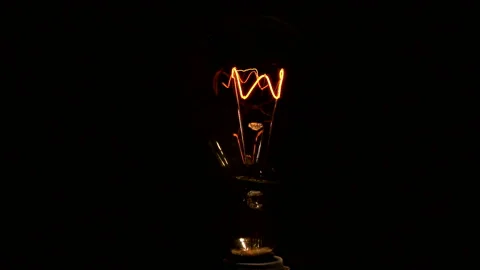 	Sparks in the old lamp 스톡 동영상 210234843