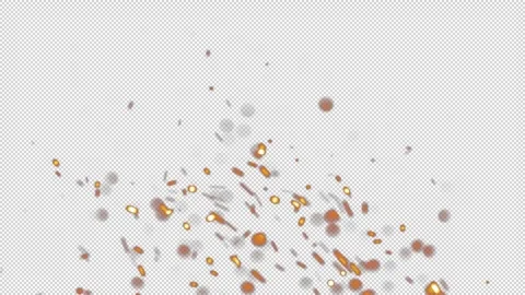 Sparks Rising 01 Loop HD Stock Footage 312512900