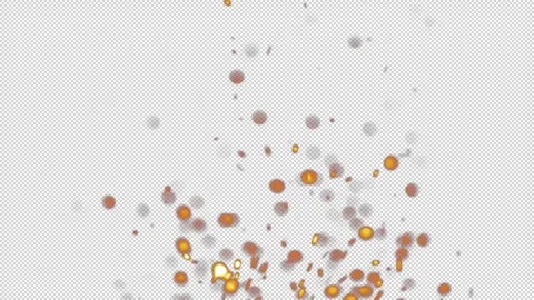 Sparks Rising 03 Loop HD Stock Footage 312512921