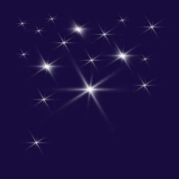 Sparks shine with a special light. Vector sparkles .Wedding abstract pattern Stock Illustration