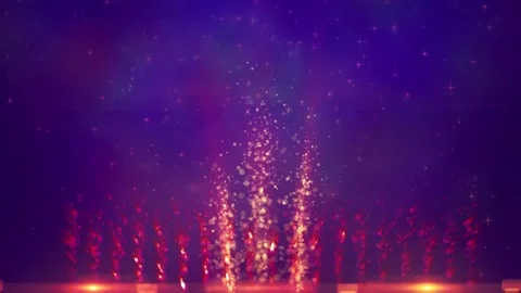 Sparks streak into the ceiling. Abstract background. Stock Footage 160534002
