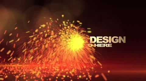 Sparks Transformation Intro FX After Effects stock