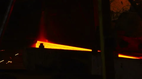 Sparks when cutting circular saw blank Stock Footage 55329120