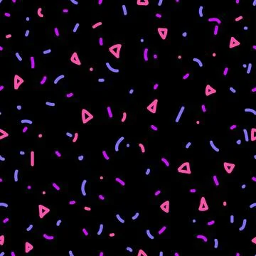 Sparse bright elements Stock Illustration