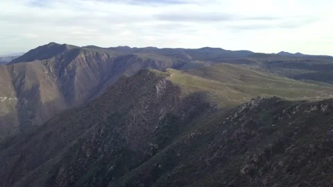 Sparse Hills and Mountains Video stock 221380348