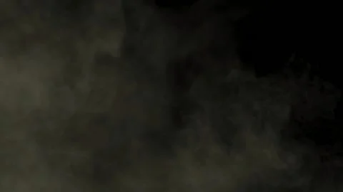 Sparse smoke dissipating in the foreground, suitable for compositing. Stock Footage 160454502