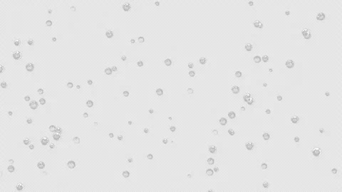 Sparse Soda Bubbles Background Alpha Channel Matte with Loop Stock Footage 276306552