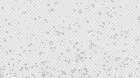Sparse Soda Bubbles Background Alpha Channel Matte with Loop Stock Footage 276307054