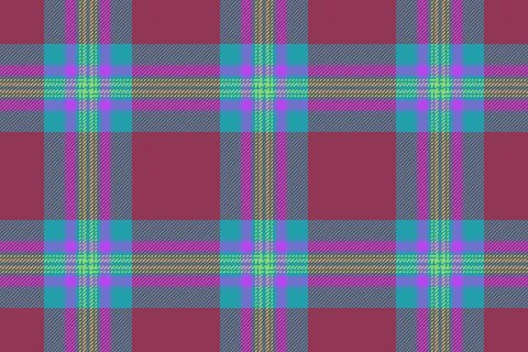 Sparse textile vector fabric, quilt seamless check plaid. Other pattern tex.. Stockillustratie