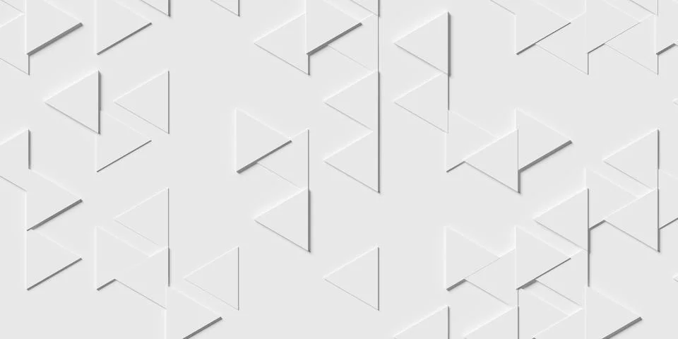 Sparsely filled array or grid of offset triangles geometrical background wa.. Stock Illustration