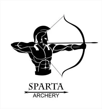 Sparta Archery Stock Illustration