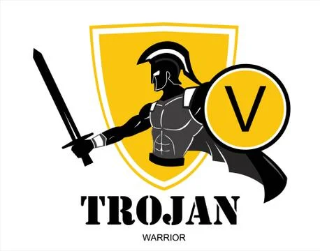 Sparta warrior Stock Illustration