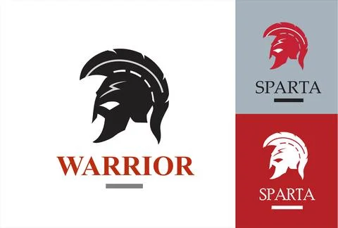 Sparta warrior Stock Illustration