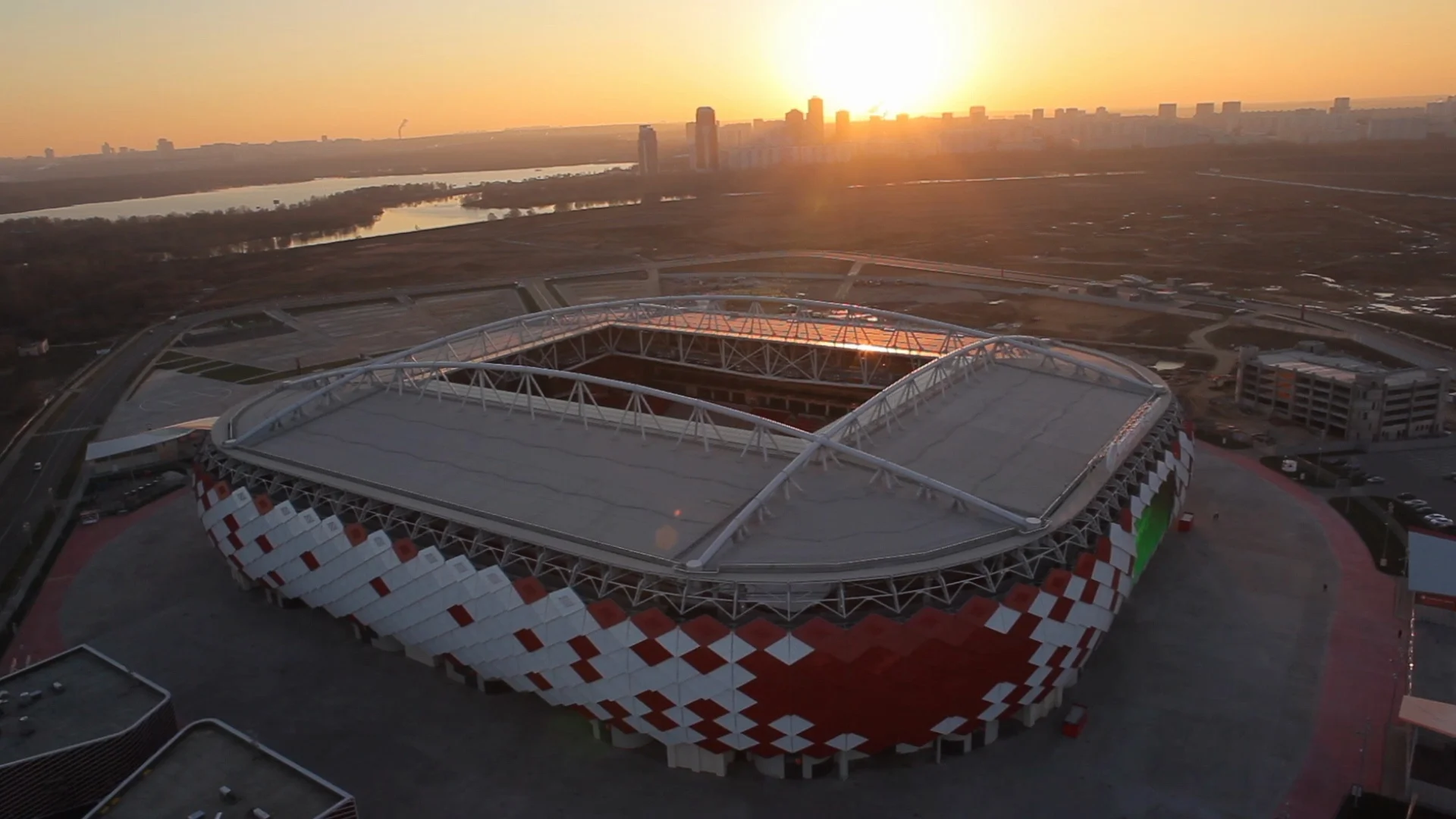 Spartak Stadium (Otkritie Arena) in Moscow – Stock Editorial Photo