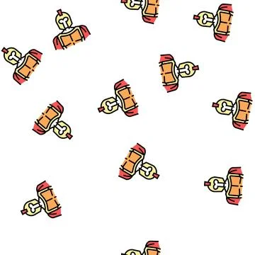 Spartan ancient greece vector seamless pattern Stockillustratie