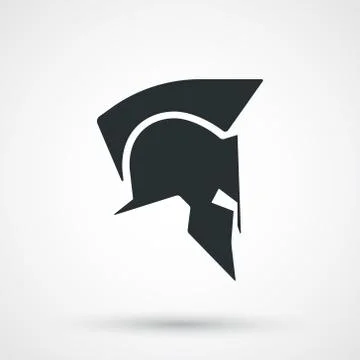 Spartan helmet Stock Illustration