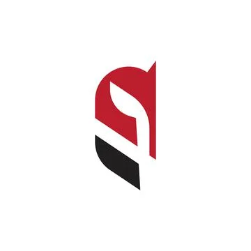 Spartan helmet vector icon Stock Illustration