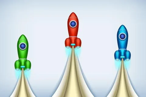 Spase ship Stock Illustration