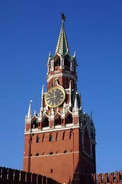 Spasskaya bashnya Stock Photos
