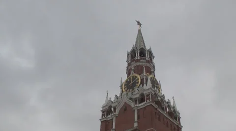 Spasskaya Tower 스톡 동영상 30630684