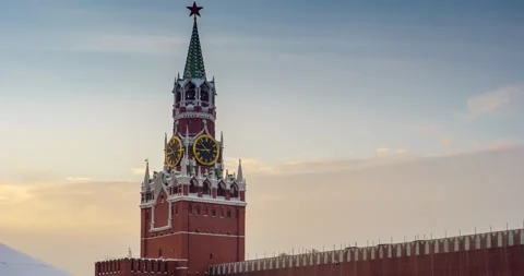 Spasskaya  tower Stock Footage 170197460