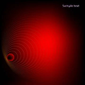 Spatial circles spatial circles, vector art illustration Copyright: xZoona... Foto stock