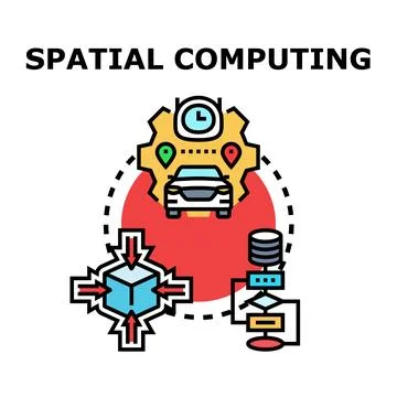 Spatial computing creating interactive virtual and physical environments Illustration