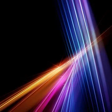 Spatial fractal Stock Illustration