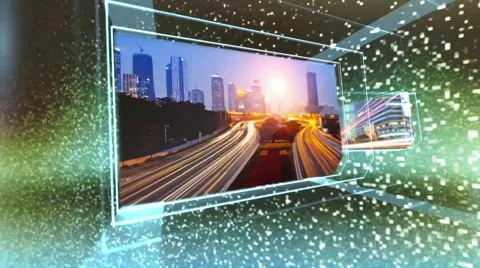 Spatial Perspective - Apple Motion 5 and Final Cut Pro X Template After Effects stock