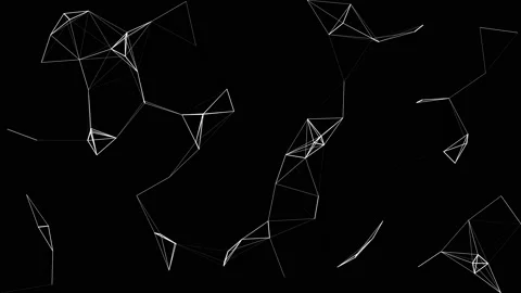 Spatial Relationships Foster Harmony Through Geometric Transformations Stock Footage 237846683