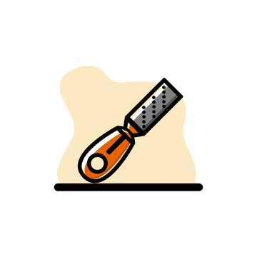 Spatula Conceptual Vector Illustration Design Icon Stock Illustration