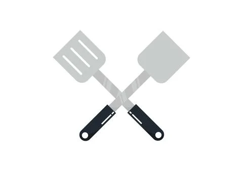 Spatula design with a cooking theme Illustrazione stock