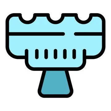 Spatula icon vector flat Stock Illustration