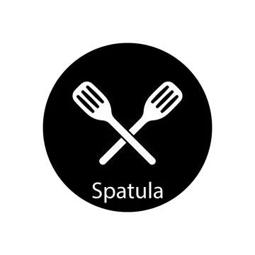 Spatula icon vector Stock Illustration